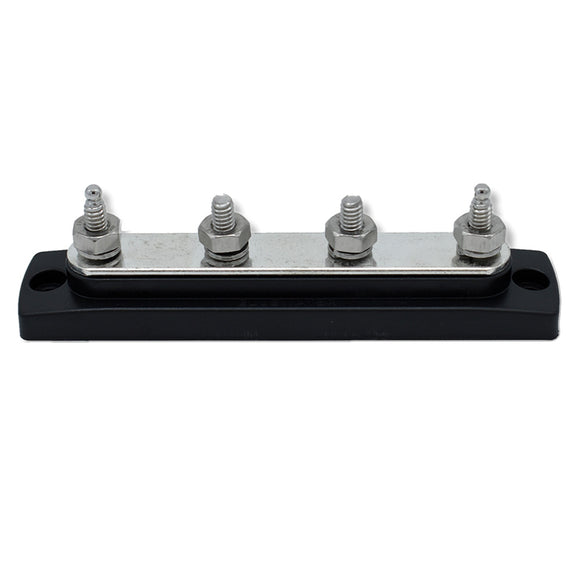 Bluewater Common Stud Busbar 4 Gang - Black [312303-B-020]