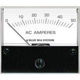 Blue Sea 9630 AC Analog Ammeter  0-50 Amperes AC [9630]