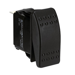 Paneltronics DPDT (ON)/OFF/(ON) Waterproof Contura Rocker Switch - Momentary Configuration [001-453]