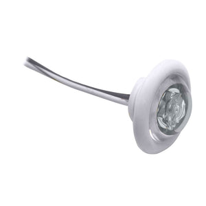 Innovative Lighting LED Bulkhead/Livewell Light "The Shortie" White LED w/ White Grommet [011-5540-7]
