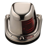 Attwood 1-Mile Deck Mount, Red Sidelight - 12V - Stainless Steel Housing [66319R7]