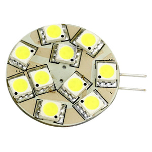 Lunasea G4 12 LED Side Pin Light Bulb - 12VAC or 10-30VDC 2W/140 Lumens - Warm White [LLB-21TW-21-00]
