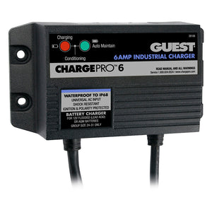 Guest 6A/12V 1 Bank 120V Input On-Board Battery Charger [28106]