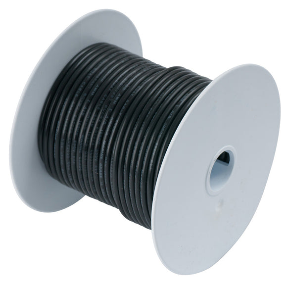 Ancor Black 12 AWG Tinned Copper Wire - 25' [106002]