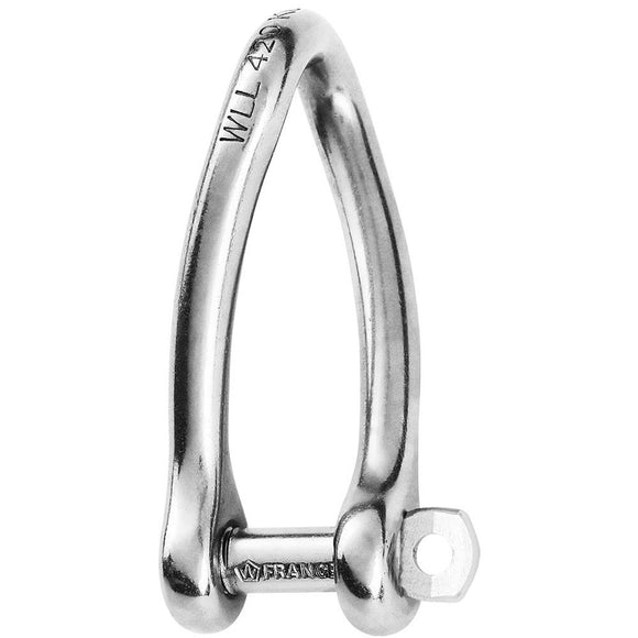 Wichard Captive Pin Twisted Shackle - Diameter 6mm - 1/4
