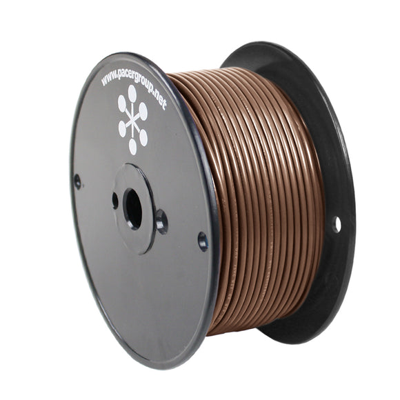 Pacer Brown 12 AWG Primary Wire - 250 [WUL12BR-250]