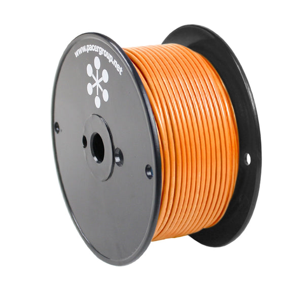 Pacer Orange 12 AWG Primary Wire - 250 [WUL12OR-250]