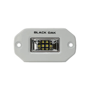 Black Oak Pro Series 2" Flush Mounted Scene Light - White [2FSL-SRPOD10CR]